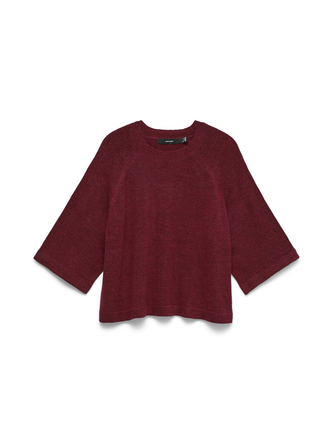 VMLEFILE 3/4 O-NECK PULLOVER NOOS, Biking Red/MELANGE 230355001 Bild 1