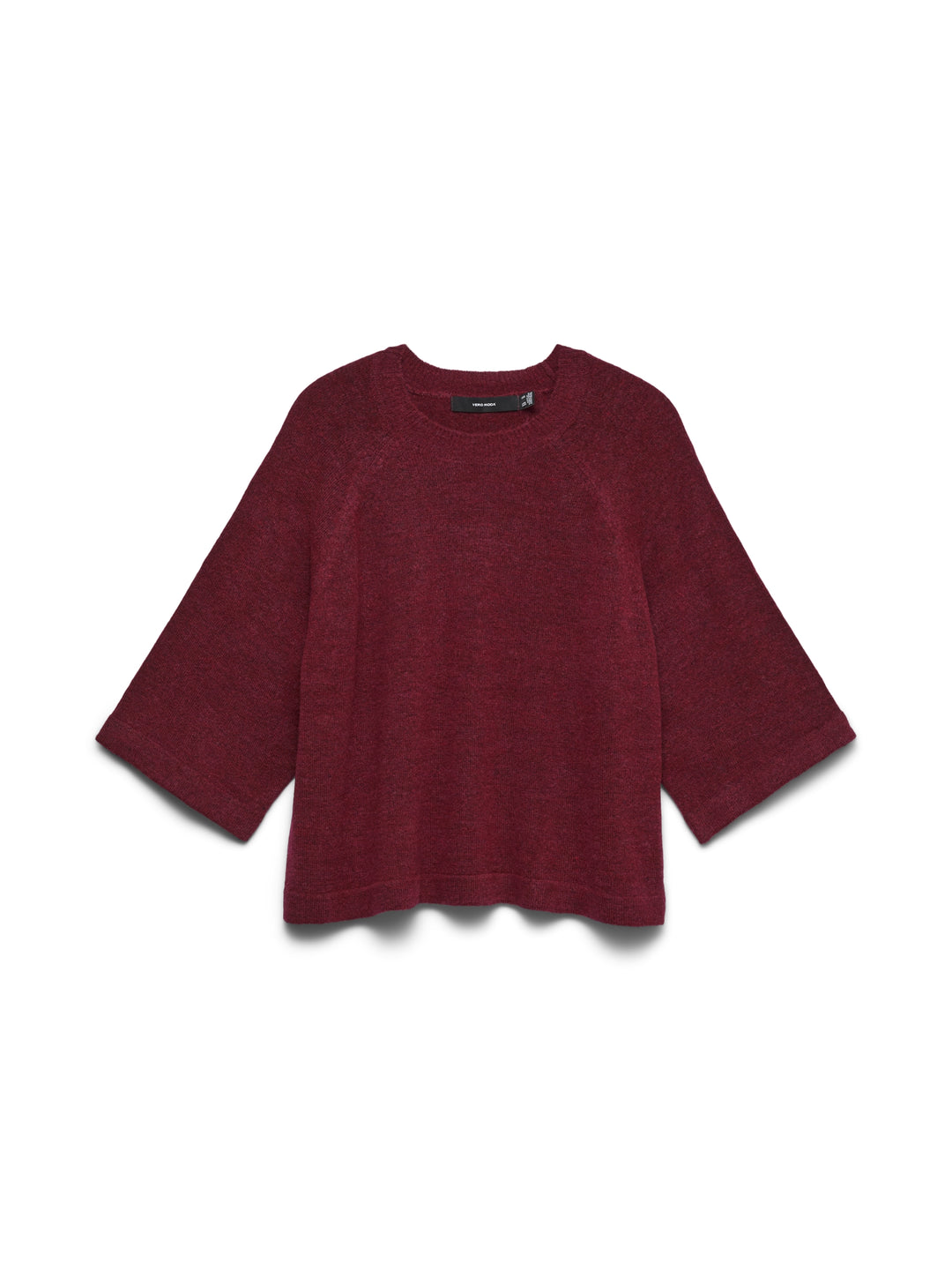 VMLEFILE 3/4 O-NECK PULLOVER NOOS, Biking Red/MELANGE 230355001 Bild 1