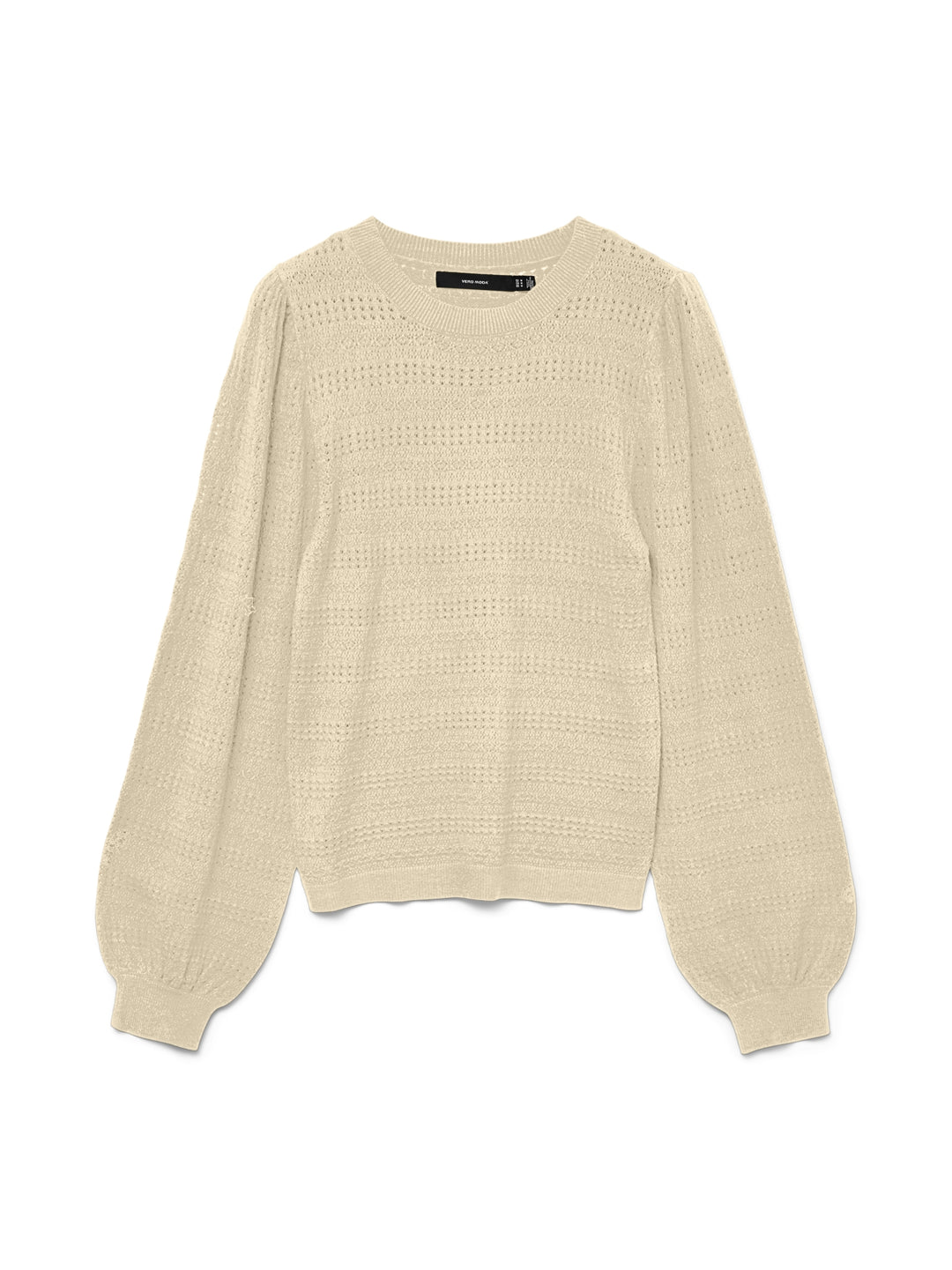 VMLIMONE LS O-NECK PULLOVER BOO, Birch 222913 Bild 1