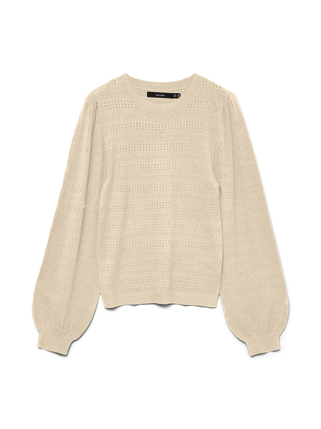 VMLIMONE LS O-NECK PULLOVER BOO, Birch 222913 Bild 1