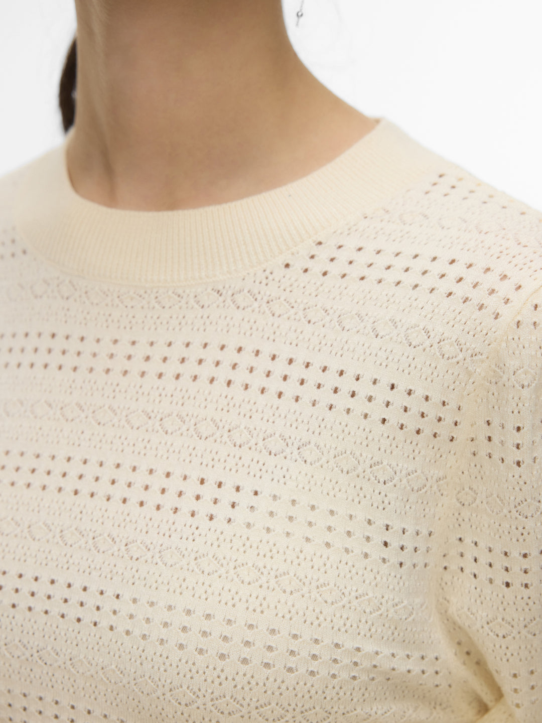 VMLIMONE LS O-NECK PULLOVER BOO, Birch 222913 Bild 4