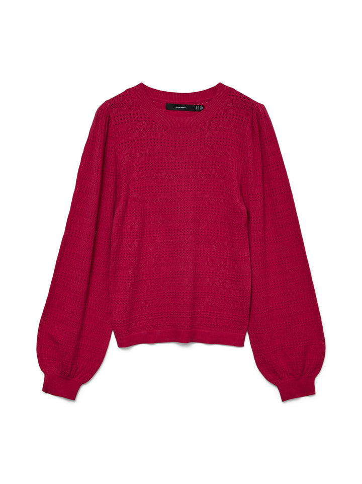 VMLIMONE LS O-NECK PULLOVER BOO, Jazzy 255656 Bild 1