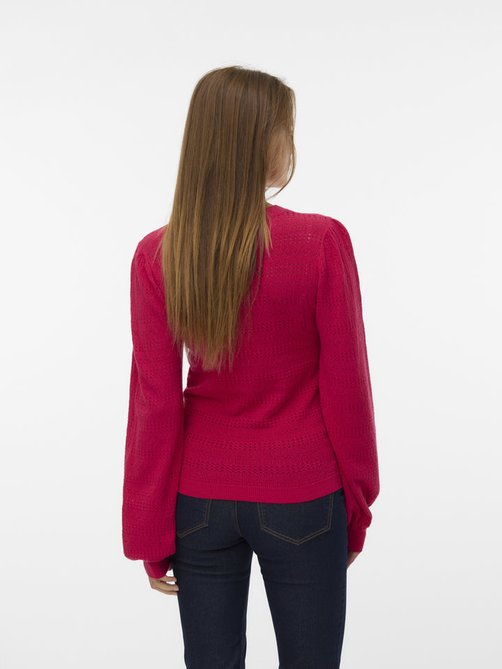 VMLIMONE LS O-NECK PULLOVER BOO, Jazzy 255656 Bild 3
