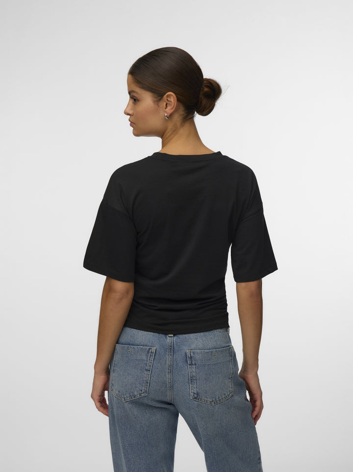 VMMIA SS ROUCHING TEE JRS, Black 177868 Bild 3