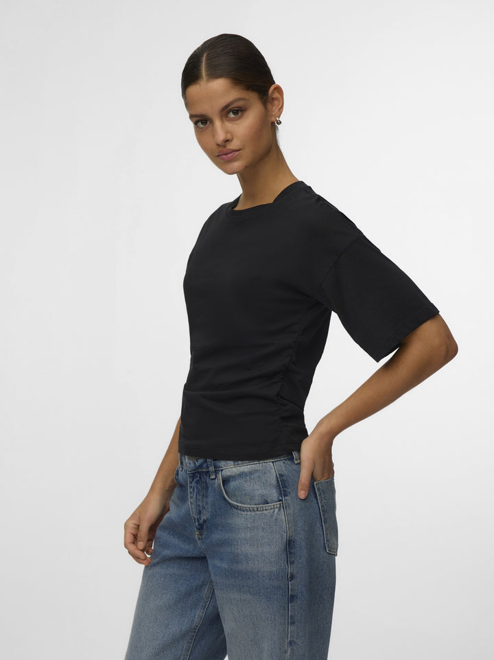 VMMIA SS ROUCHING TEE JRS, Black 177868 Bild 4