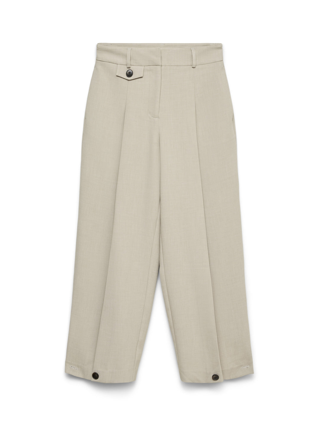 VMMICHELL HW BARREL BUTTON DTL PANT, Silver Mink/MELANGE AS OFFER 192623001 Bild 1