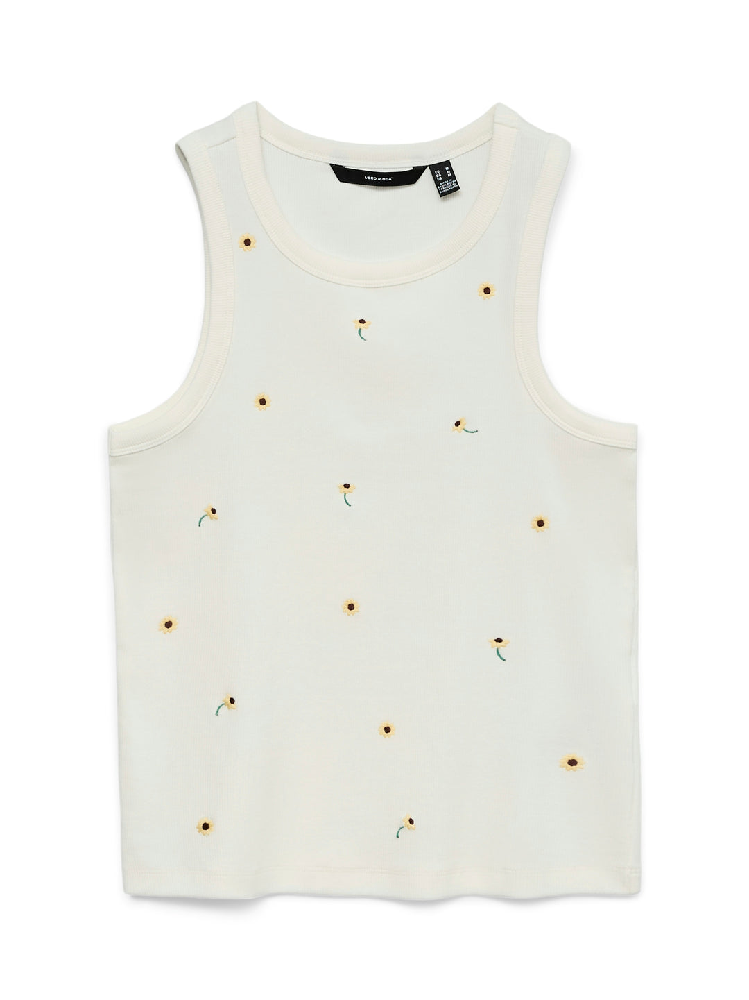 VMNAJA TANK TOP BOX JRS, Snow White/SUNFLOWER 175598001 Bild 1