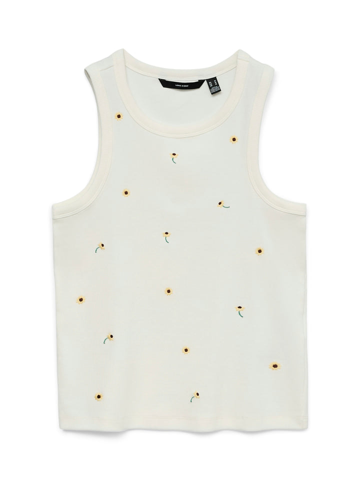 VMNAJA TANK TOP BOX JRS, Snow White/SUNFLOWER 175598001 Bild 1