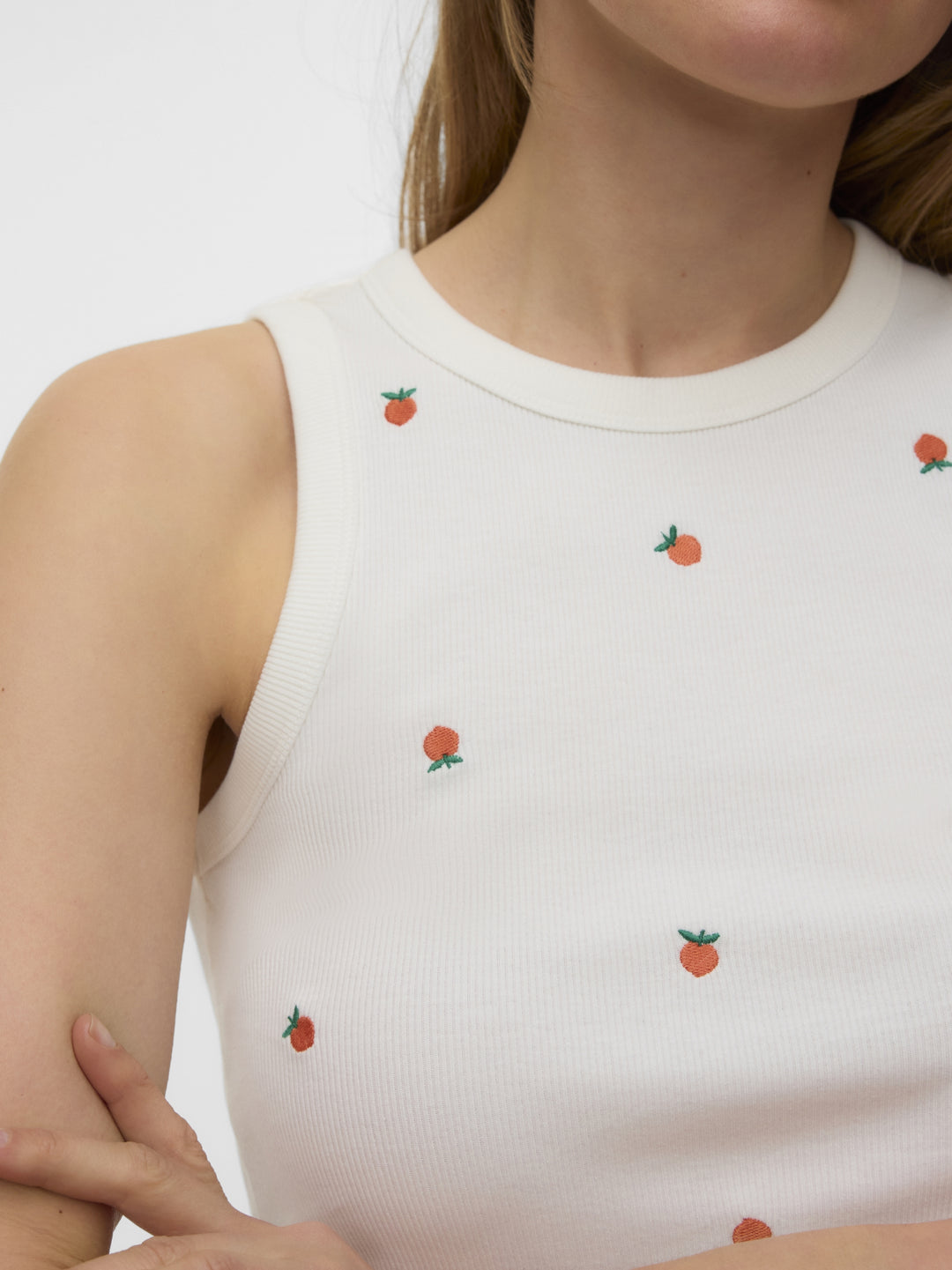 VMNAJA TANK TOP BOX JRS, Snow White/PEACH 175598002 Bild 5
