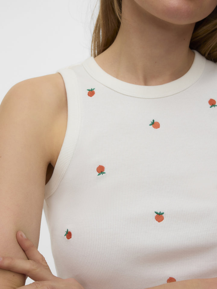VMNAJA TANK TOP BOX JRS, Snow White/PEACH 175598002 Bild 5
