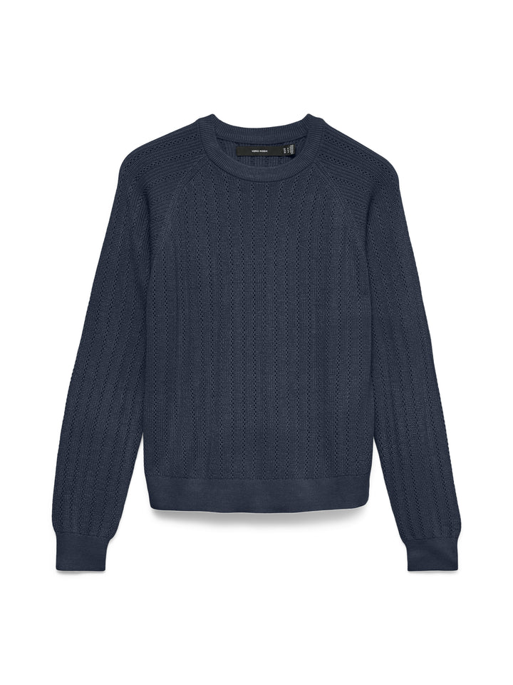 VMNEWLEX POINTELLE LS O-N PULLOVER, Navy Blazer 188780 Bild 1