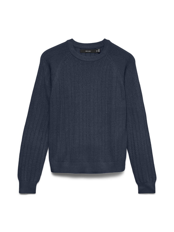 VMNEWLEX POINTELLE LS O-N PULLOVER, Navy Blazer 188780 Bild 1