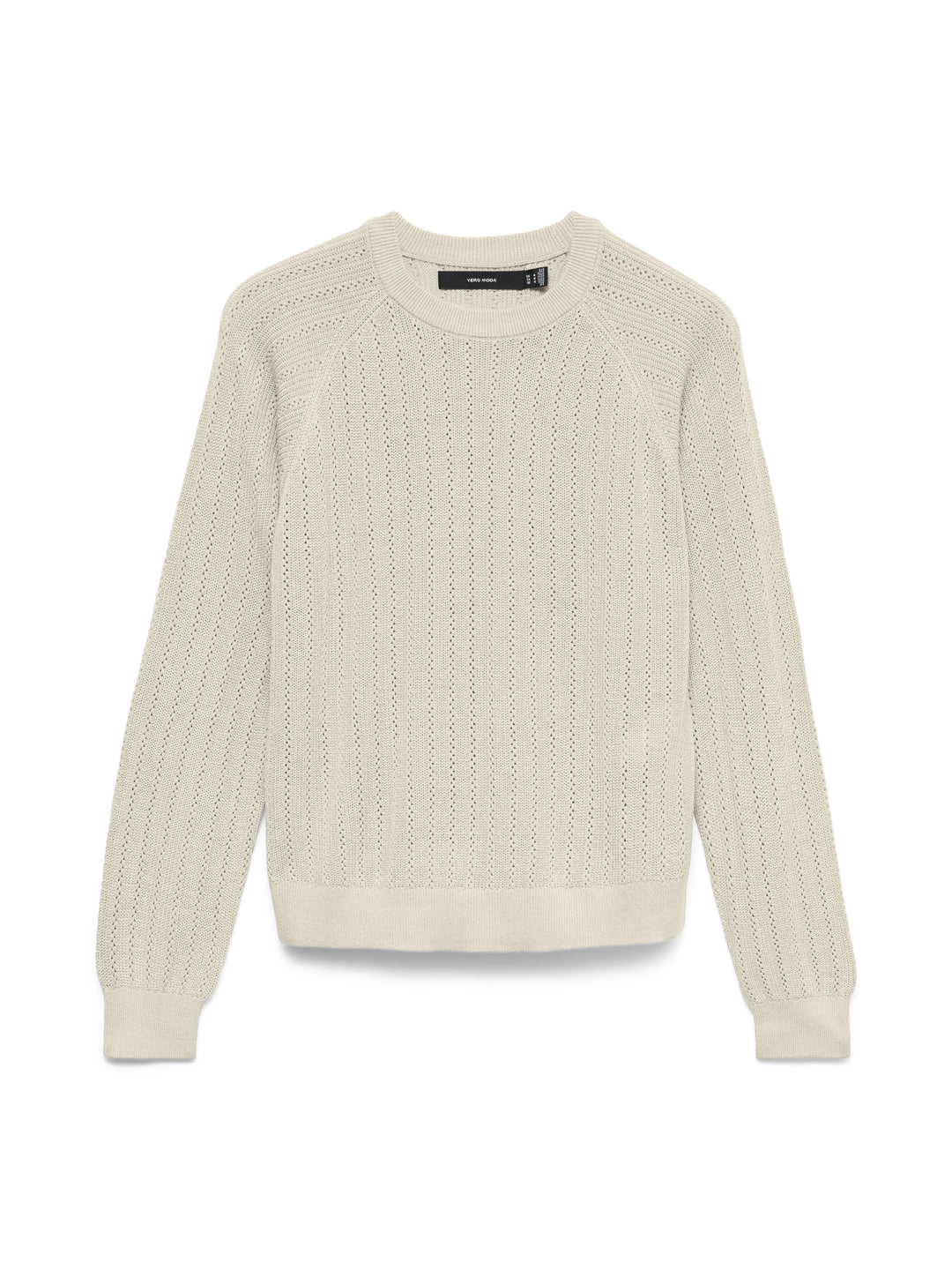 VMNEWLEX POINTELLE LS O-N PULLOVER, Birch 222913 Bild 1