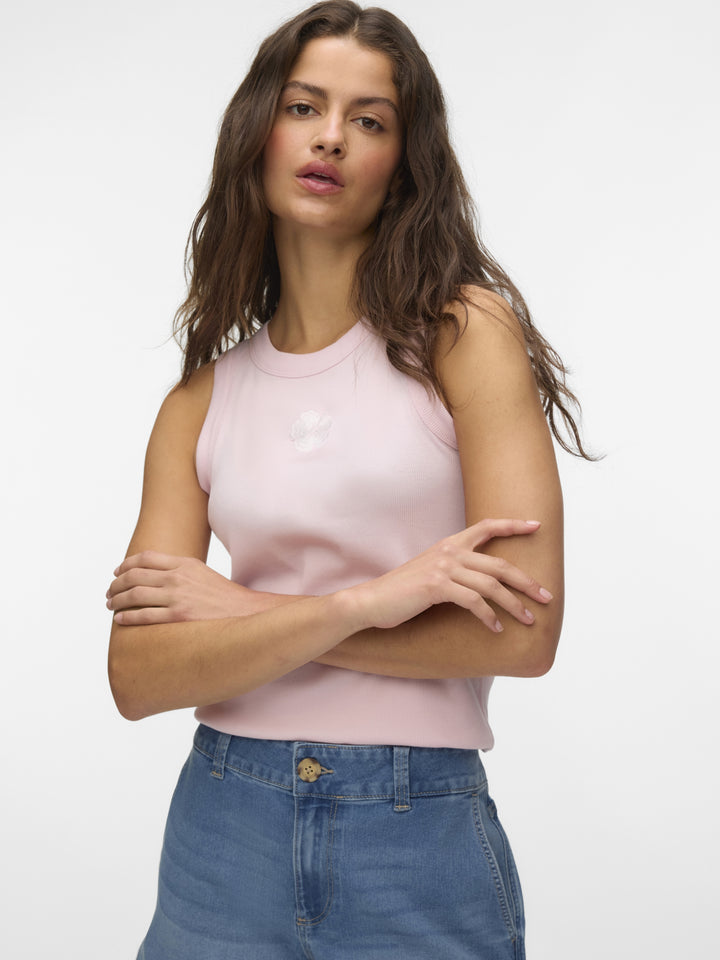 VMNIRA CAISA SL TANK TOP BOX JRS, Pink-A-Boo/HIBISCUS 291375002 Bild 4