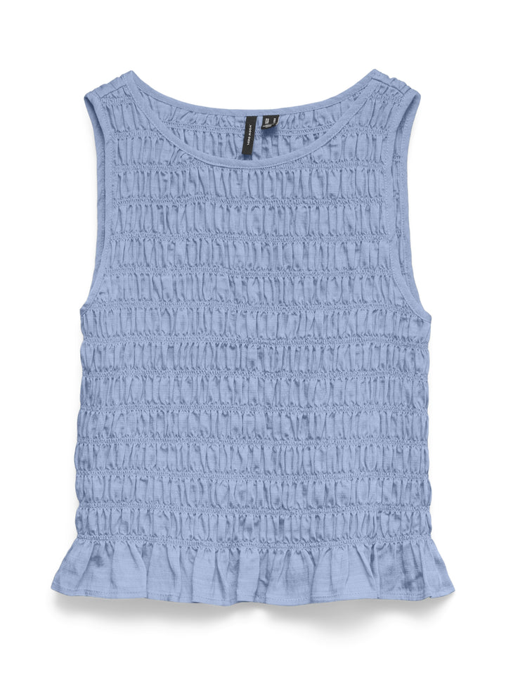 VMNORI SMOCK SL TOP WVN, Brunnera Blue 249737 Bild 1