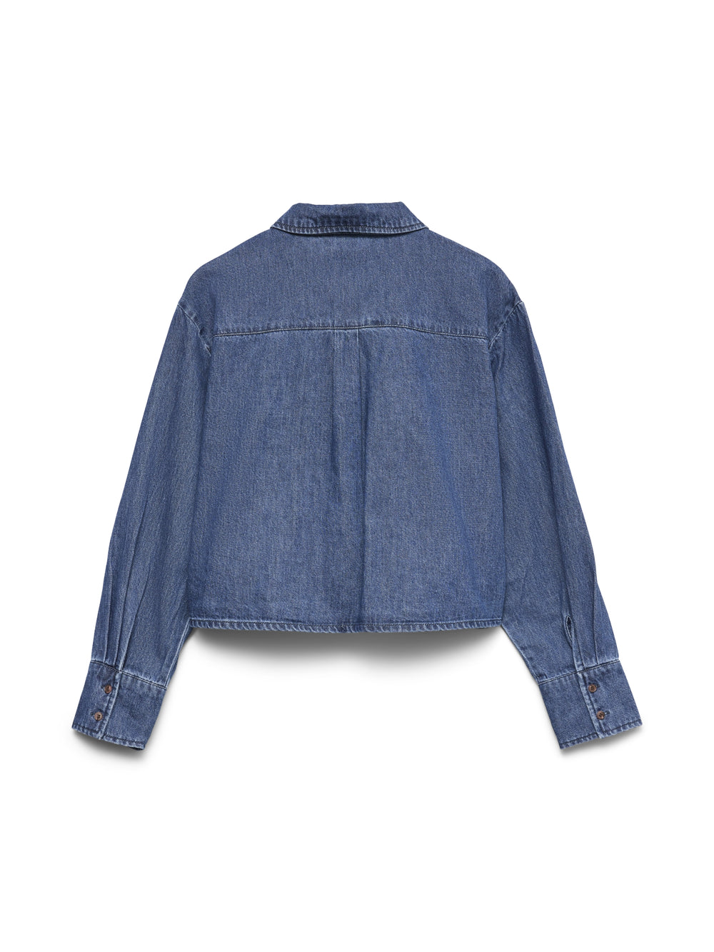 VMPOSEY LS DENIM SHIRT YO387, Medium Blue Denim 178001 Bild 2