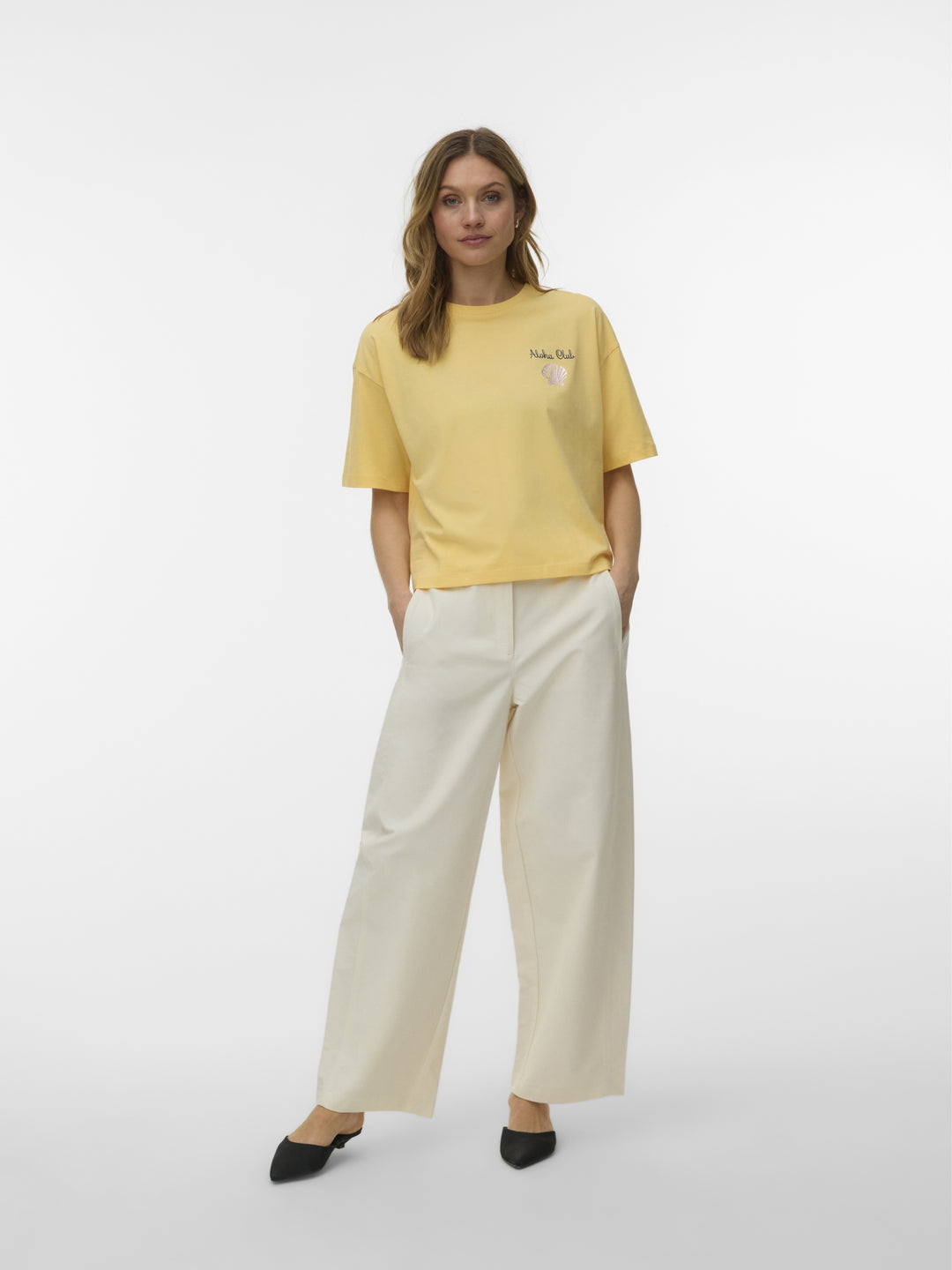 VMSIGRID KELLY SS TOP BOX JRS, Golden Haze/ALOHA CLUB 193279002 Bild 3