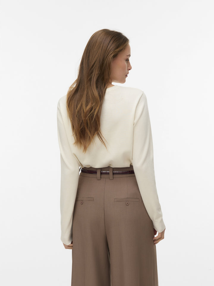 VMSILJE LS O-NECK PULLOVER NOOS, Birch 222913 Bild 3