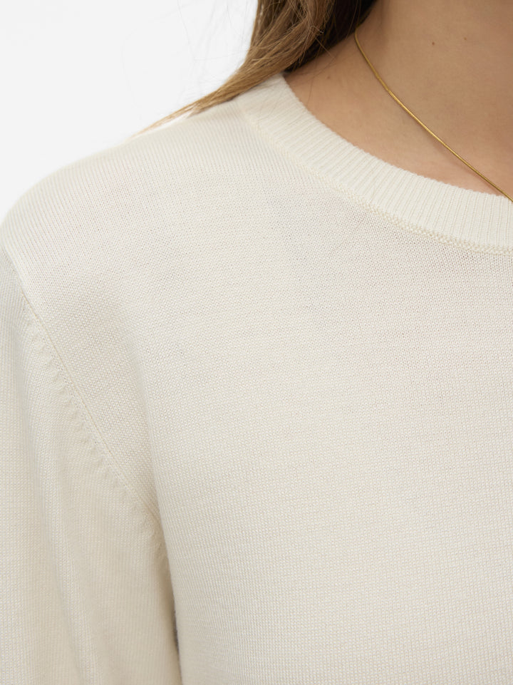 VMSILJE LS O-NECK PULLOVER NOOS, Birch 222913 Bild 5