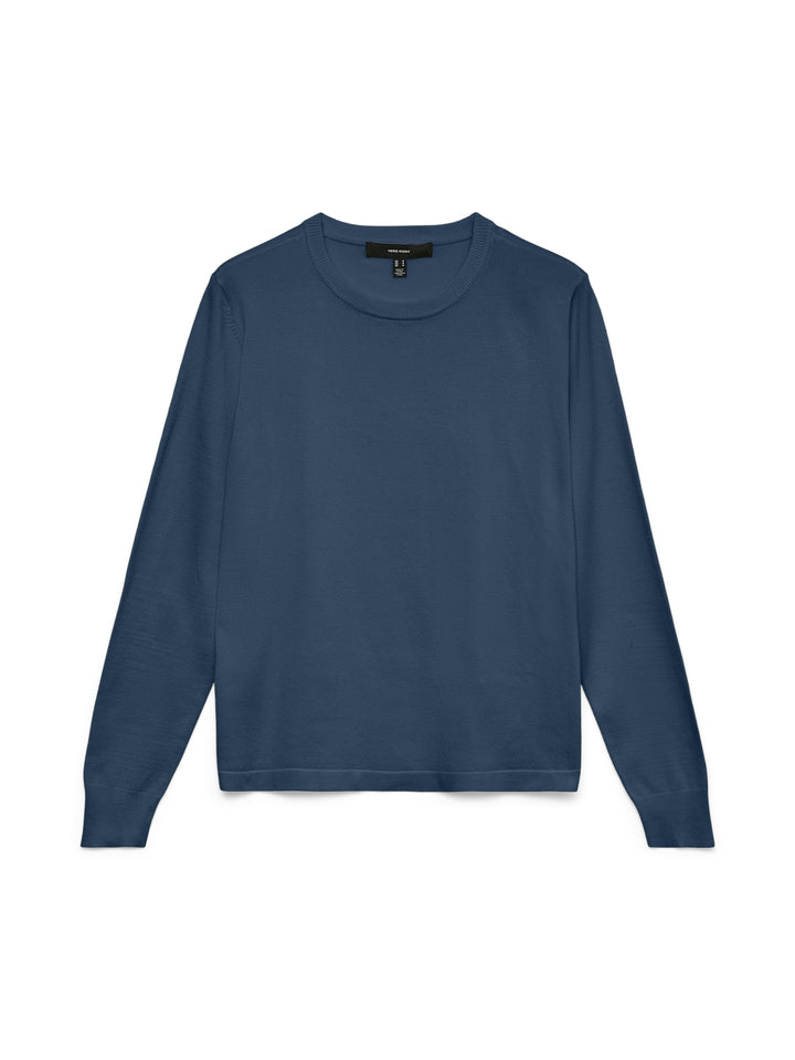 VMSILJE LS O-NECK PULLOVER NOOS, Dark Denim 229916 Bild 1
