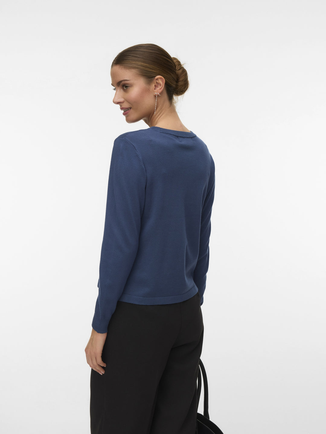 VMSILJE LS O-NECK PULLOVER NOOS, Dark Denim 229916 Bild 3