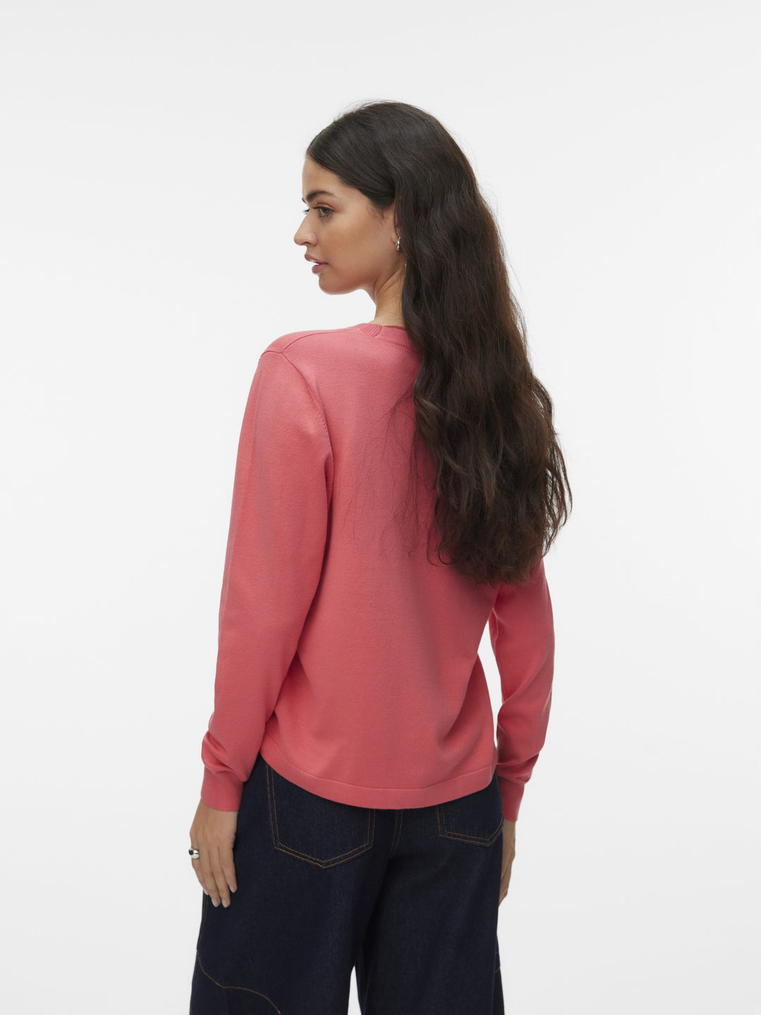 VMSILJE LS O-NECK PULLOVER NOOS, Coral Paradise 300017 Bild 3