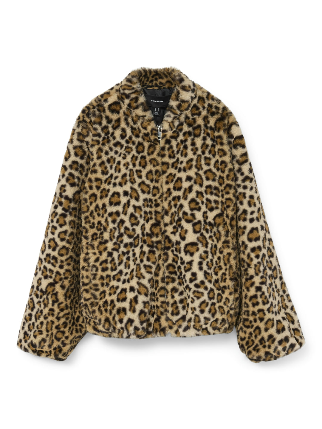 VMSONJALIGA AOP SHORT JACKET GA BOO, Silver Mink/LEOPARD 192623001 Bild 1