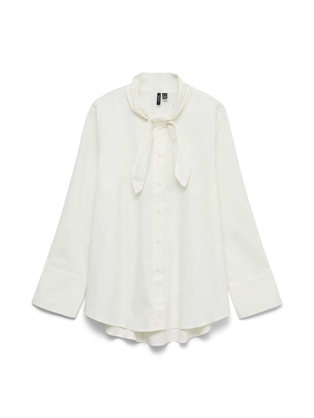 VMSYNNE LS NECK SCARF SHIRT WVN NOO, Snow White 175598 Bild 1