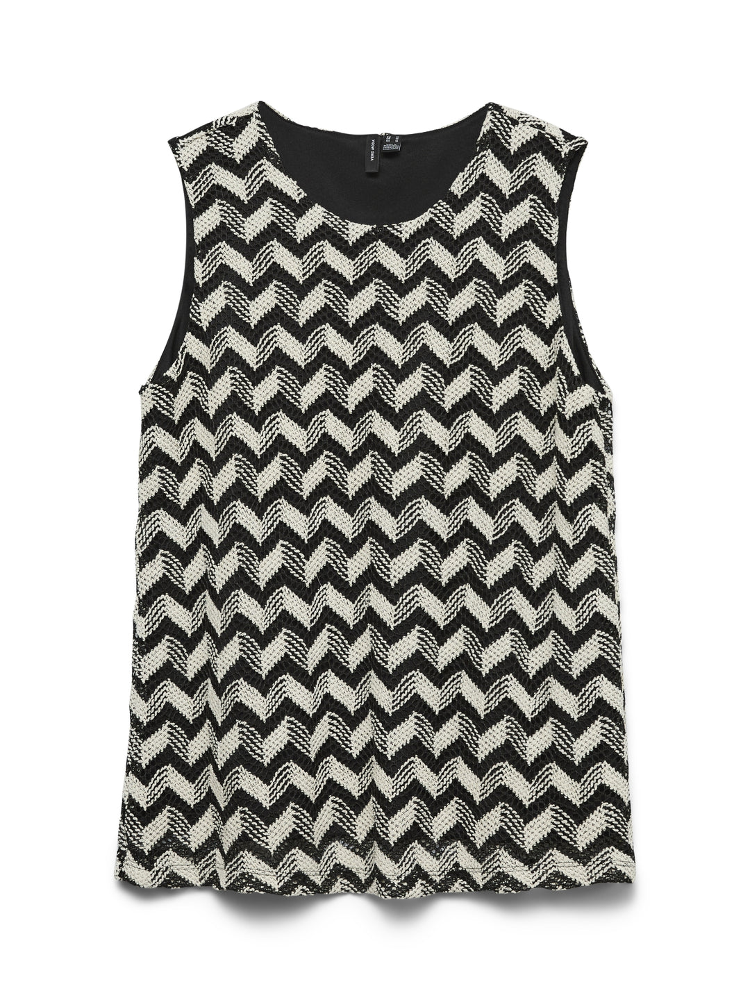 VMTIKKA SL O-NECK TOP JRS, Black/BIRCH BLEND 177868002 Bild 1