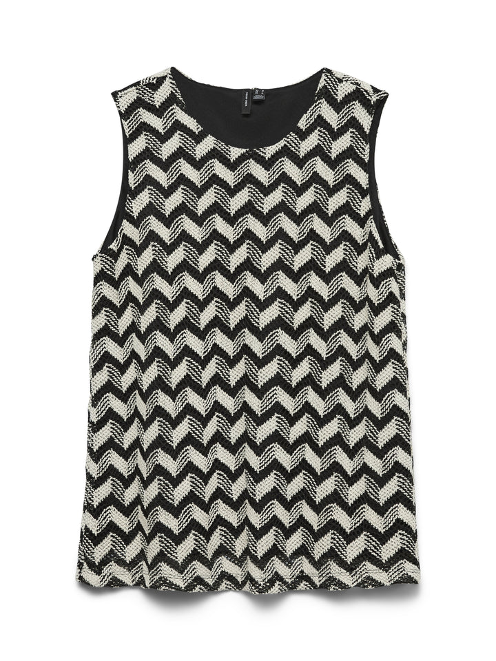 VMTIKKA SL O-NECK TOP JRS, Black/BIRCH BLEND 177868002 Bild 1