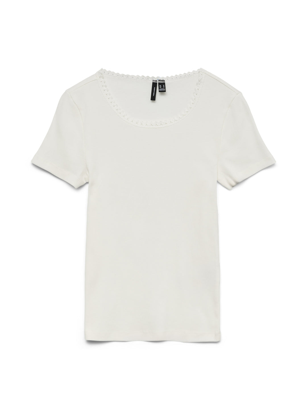 VMTINNA SS O-NECK TOP JRS GA, Snow White 175598 Bild 1