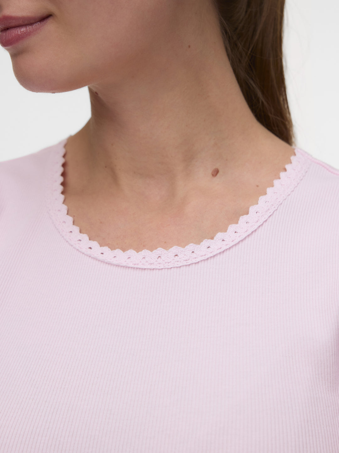 VMTINNA SS O-NECK TOP JRS GA, Pink-A-Boo 291375 Bild 5