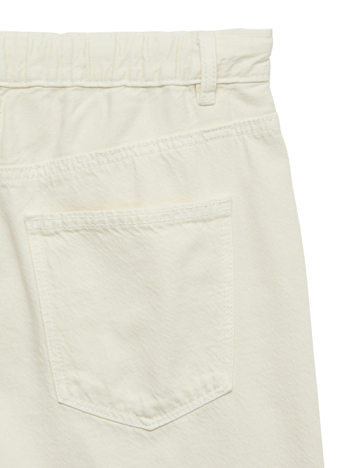 VMVILLA MR BERMUDA DNM SHORTS MIX, Ecru 214270 Bild 2