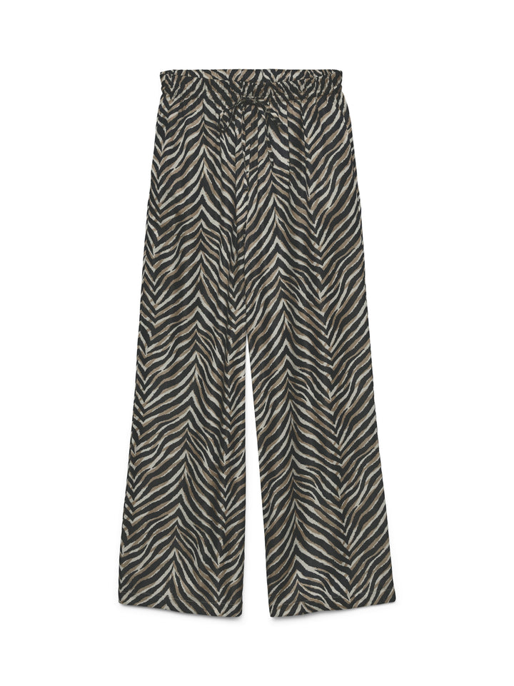 VMVINA SONYA HW STRAIGHT PANTS WVN, Black/Sonya 177868001 Bild 1