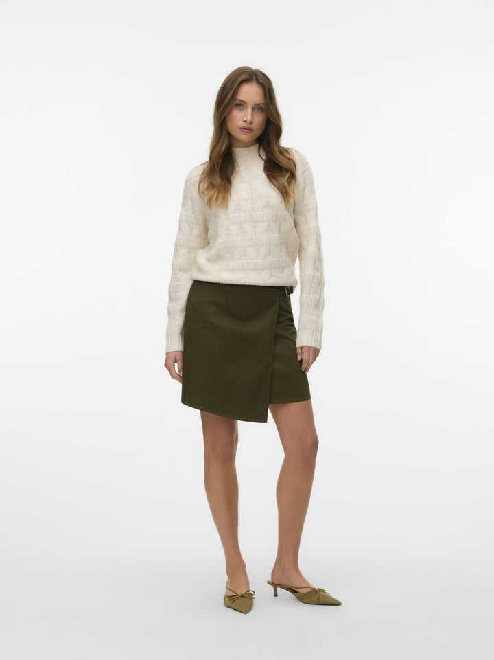 VMVIRGO LS HIGHNECK PULLOVER BF, Birch 222913 Bild 3