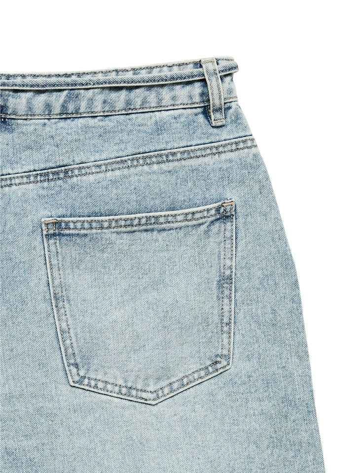 VMWIEN MR BELT SHORTS MIX GA NOOS, Light Blue Denim 178000 Bild 2