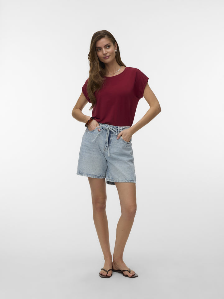 VMWIEN MR BELT SHORTS MIX GA NOOS, Light Blue Denim 178000 Bild 3