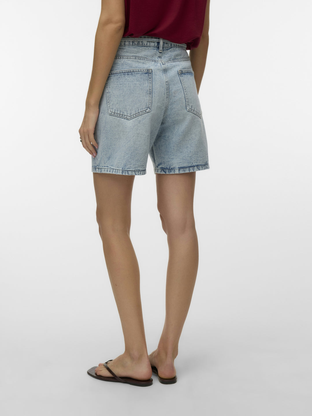 VMWIEN MR BELT SHORTS MIX GA NOOS, Light Blue Denim 178000 Bild 4