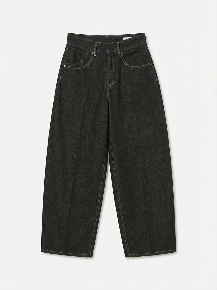 VMZELDA HR LOOSE BARREL DNM JEANS L, Black Denim/LI1190 237815001 Bild 1
