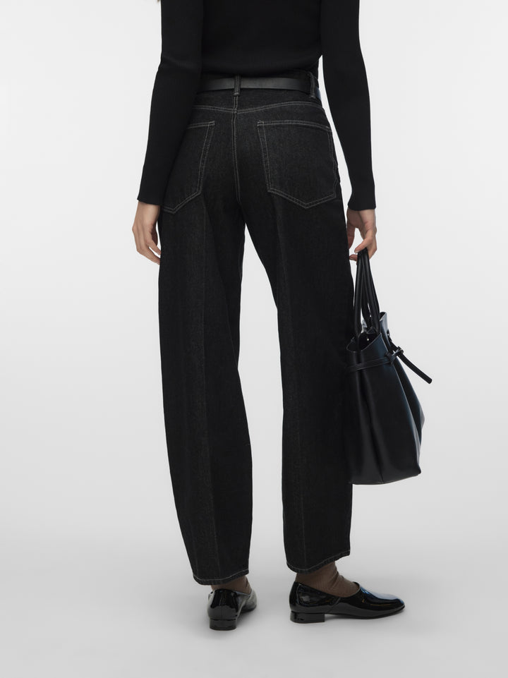 VMZELDA HR LOOSE BARREL DNM JEANS L, Black Denim/LI1190 237815001 Bild 4