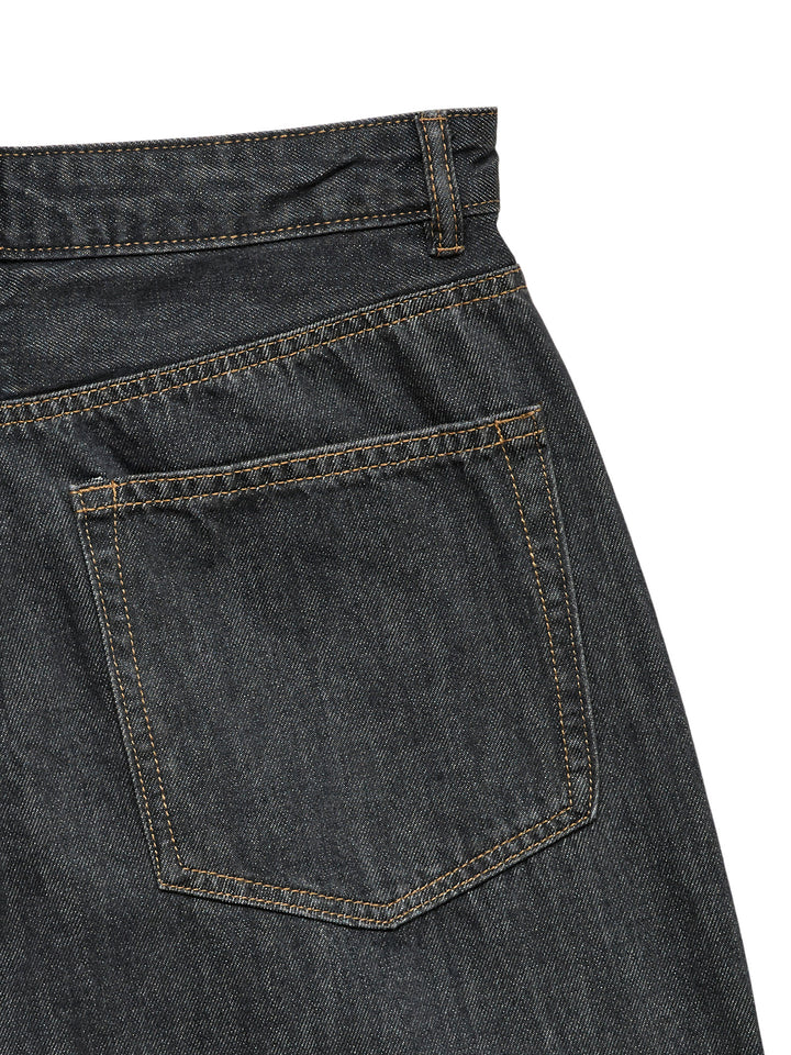 VMZOE MR BARREL DNM JEANS LI223 NOO, Dark Grey Denim/RINSE 178007001 Bild 2