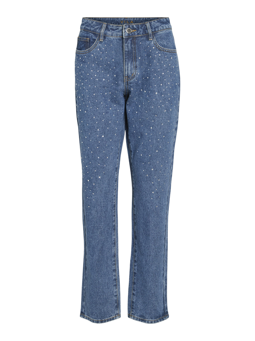 VIALICE RW  BEADINGS JEANS MBD EA12, Medium Blue Denim/SILVER BEADINGS 177854001 Bild 1
