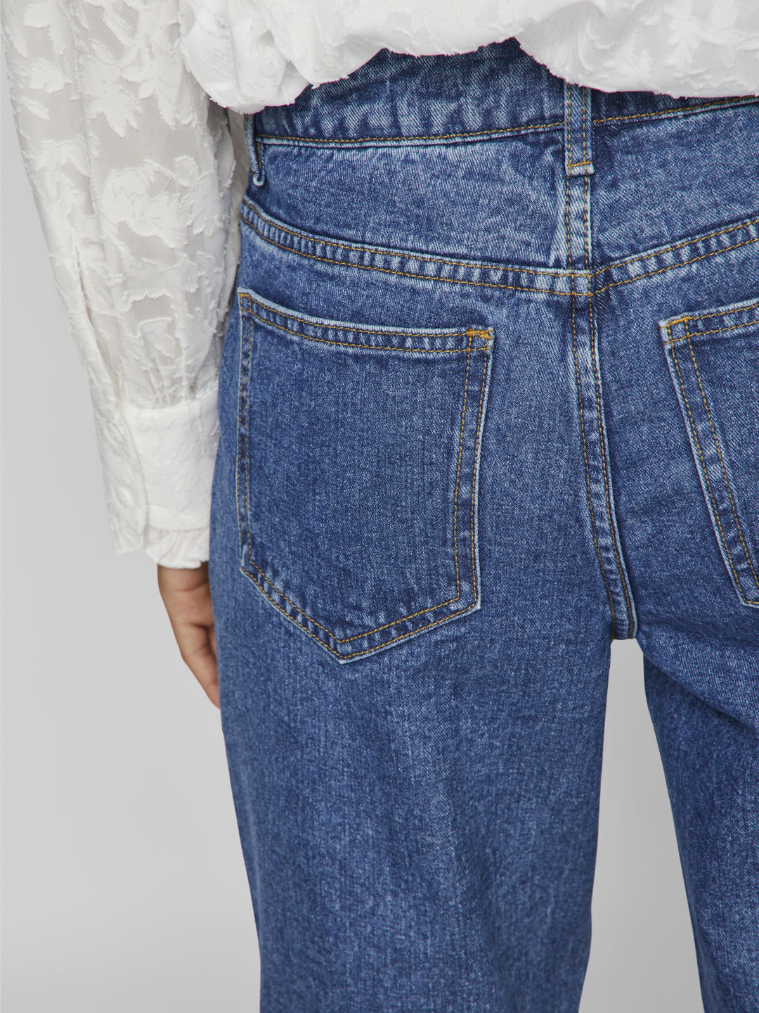 VIALICE RW  BEADINGS JEANS MBD EA12, Medium Blue Denim/SILVER BEADINGS 177854001 Bild 4