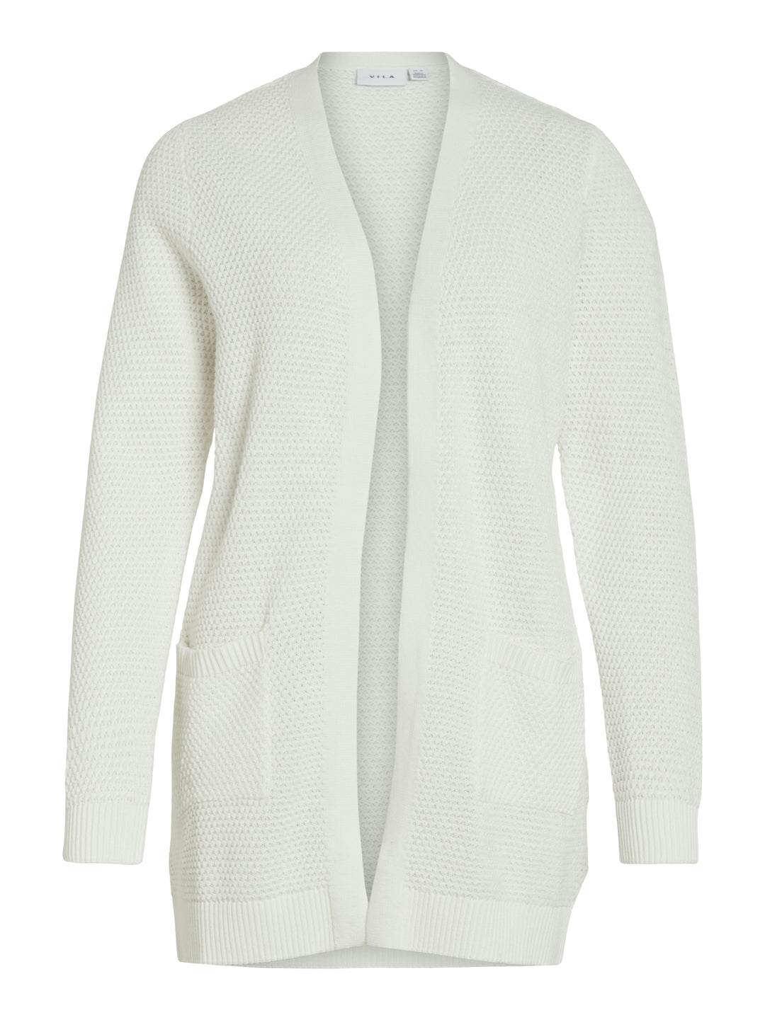 VIDALO L/S KNIT CARDIGAN- NOOS, White Alyssum 217891 Bild 1