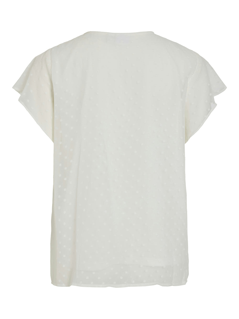 VIEDEE C/S V-NECK TOP - NOOS, Snow White 177862 Bild 2