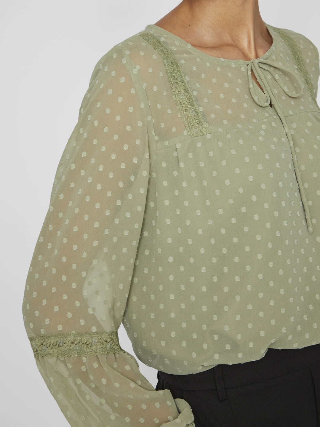 VIEDEE L/S TOP - NOOS, Oil Green 295047 Bild 7