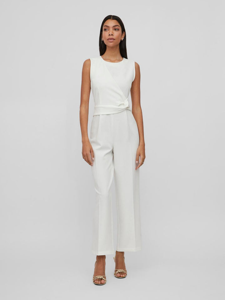 VIGERY S/L O-NECK JUMPSUIT/BR/DC, Cloud Dancer 209451 Bild 3