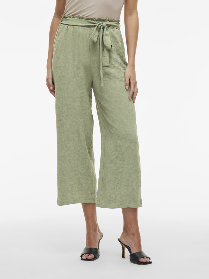 VIJOSA BELTED CULOTTE PANTS - NOOS, Oil Green 295047 Bild 3