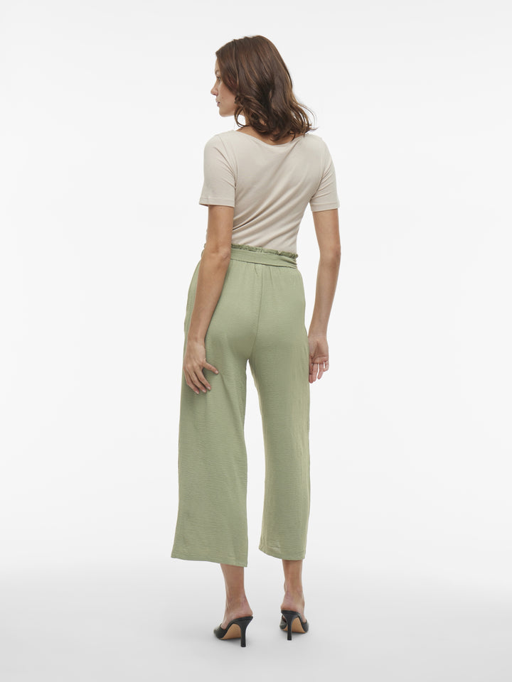 VIJOSA BELTED CULOTTE PANTS - NOOS, Oil Green 295047 Bild 6