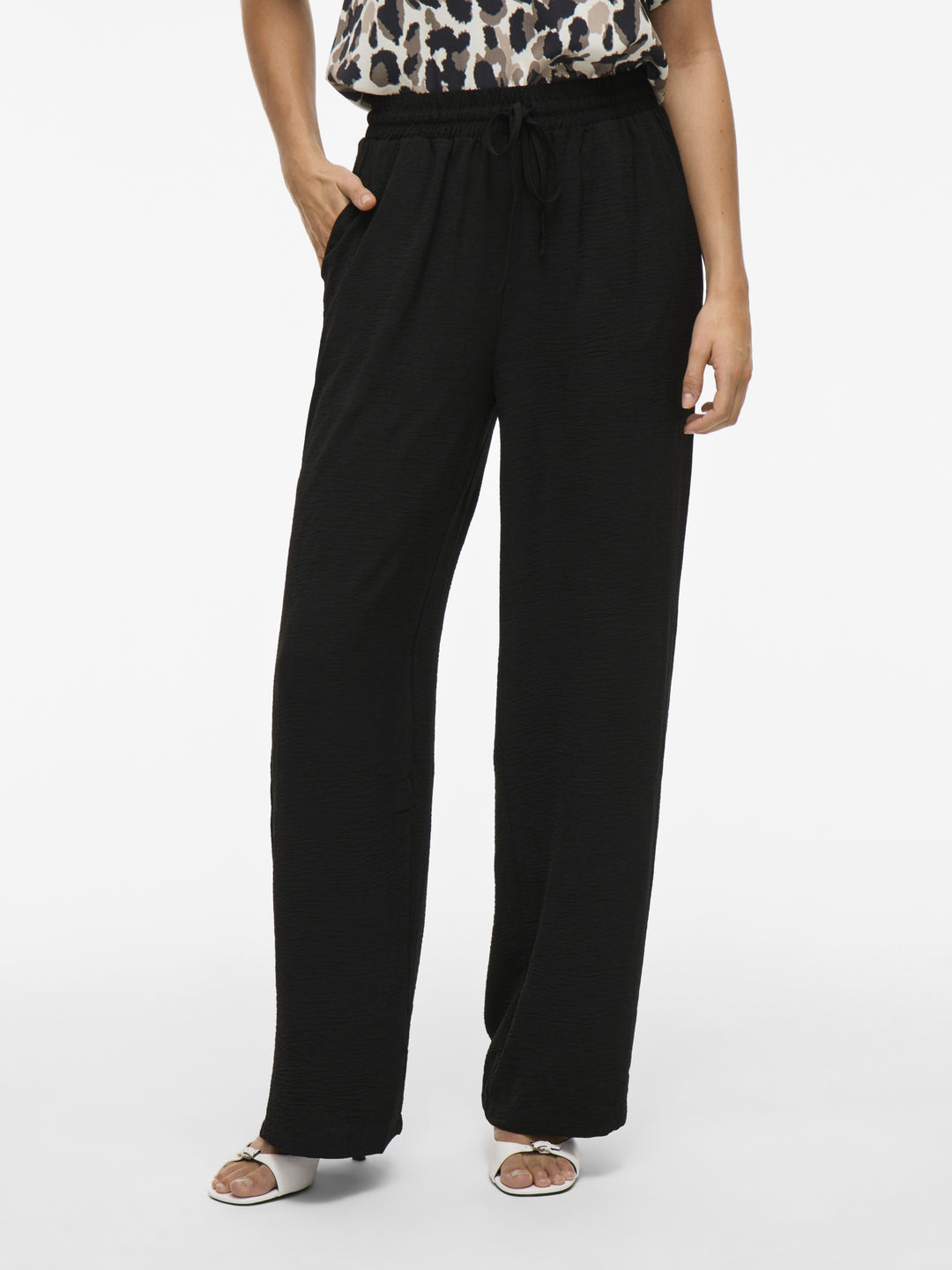 VIJOSA HW WIDE PANTS - NOOS, Black Beauty 295042 Bild 3
